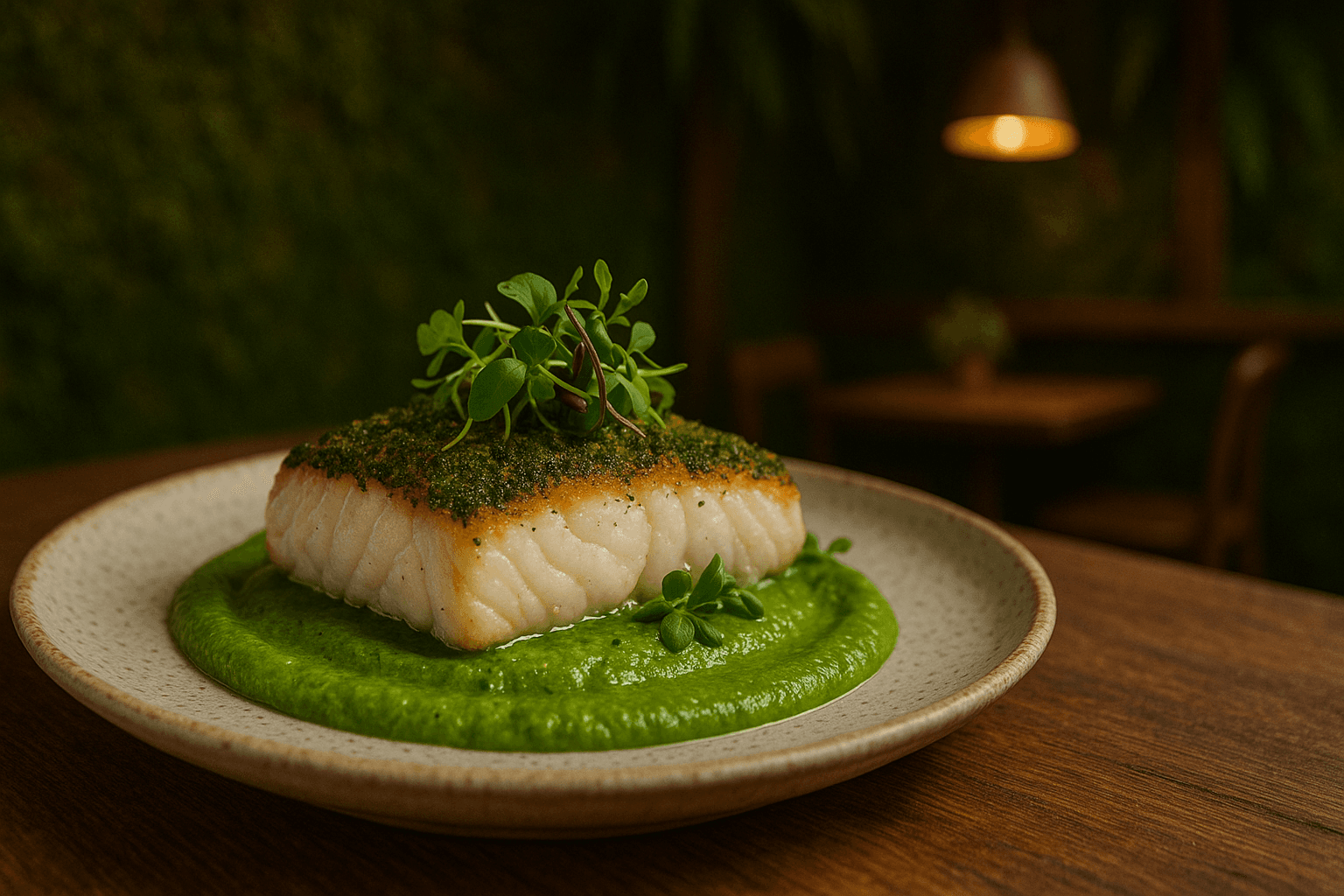 Herb-Crusted Cod