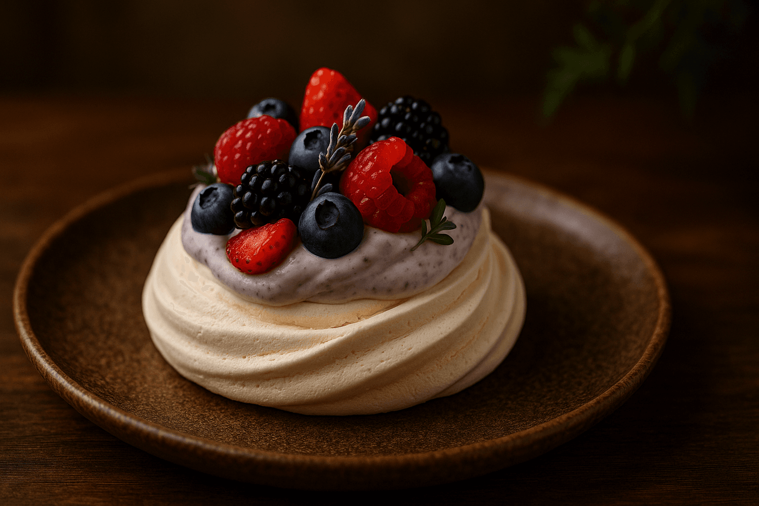 Forest Berry Pavlova