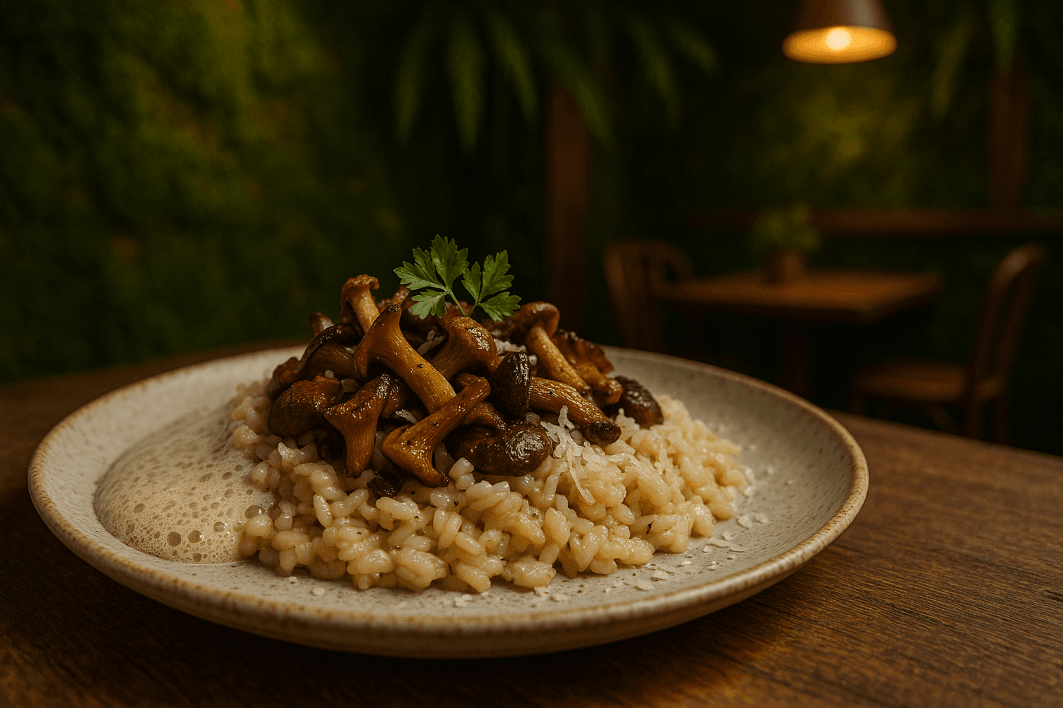 Wild Mushroom Risotto