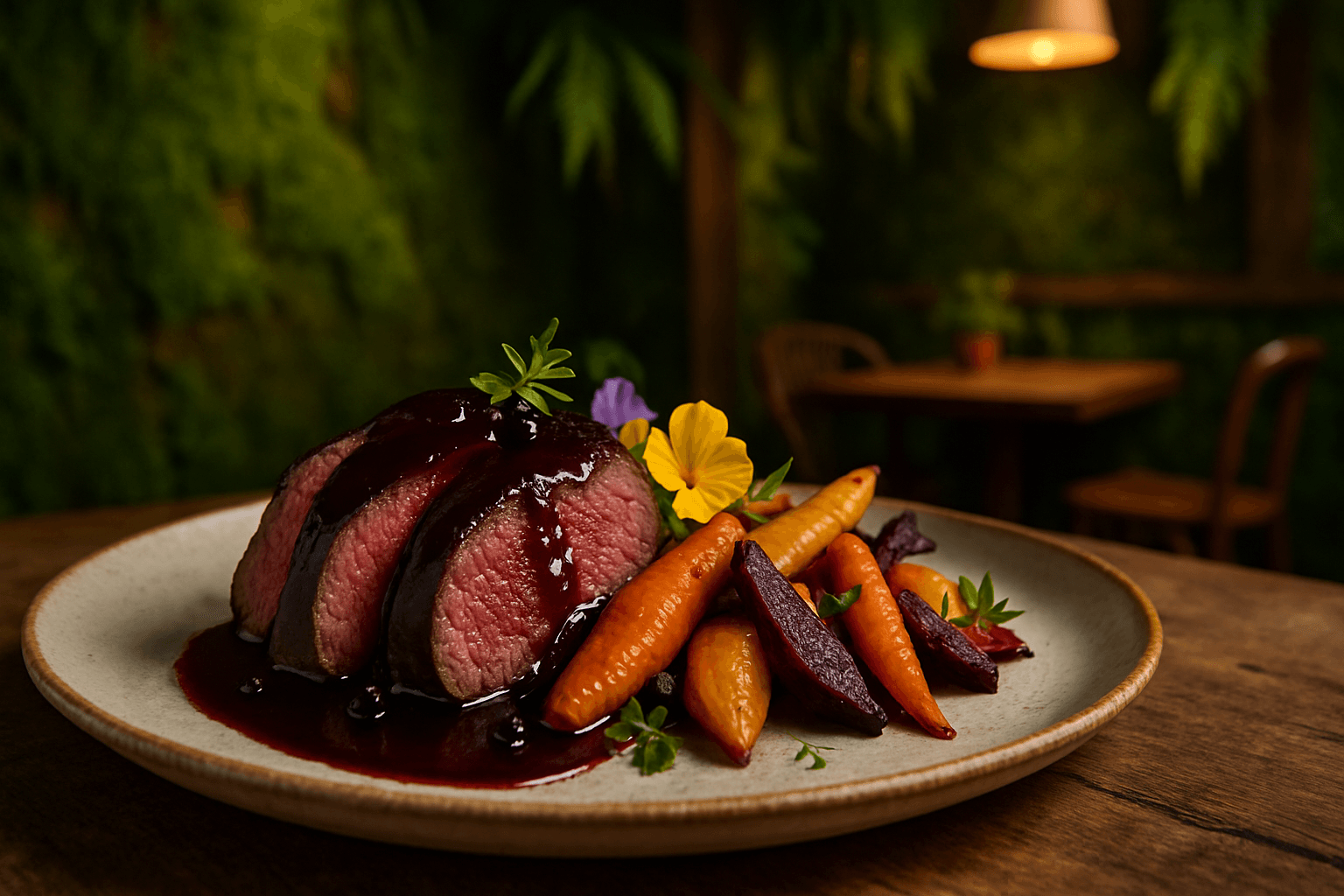 Venison with Juniper